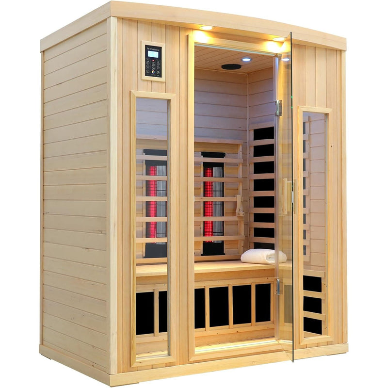 Kunsana 3 Person Infrared Sauna, KM-903BHDM