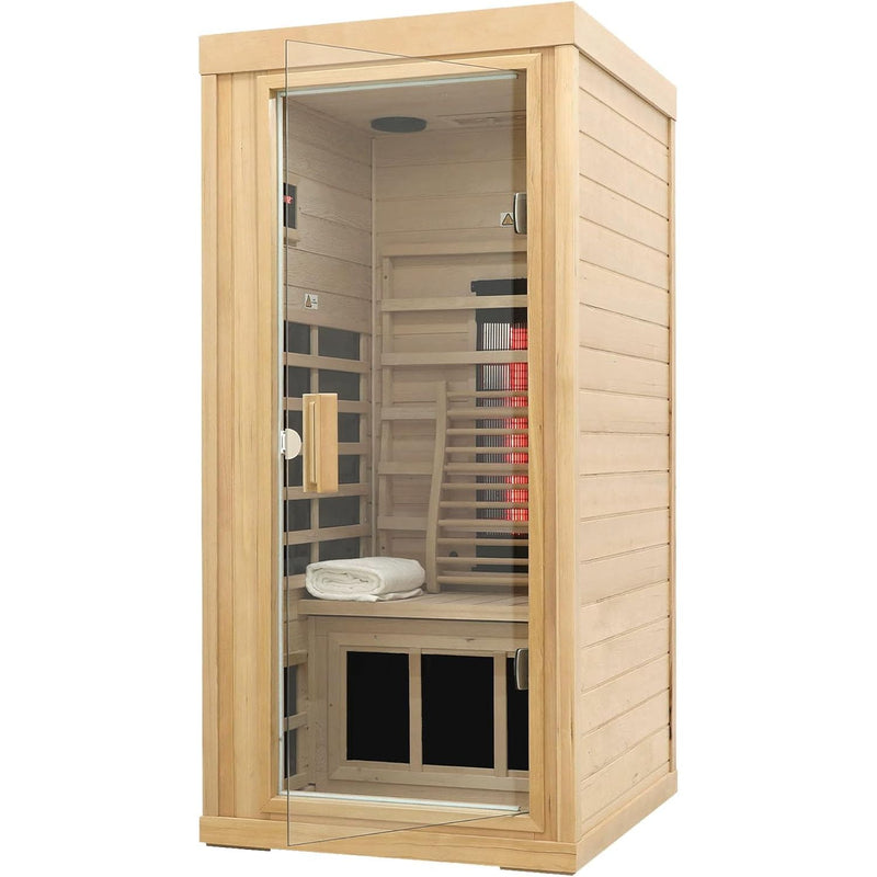 Kunsana Ceramic Infrared Sauna, 1 Person Infrared Sauna, KM-901MHD